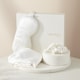 image 5 of Silk Addict 100% Mulberry Silk Gift Set - Ivory
