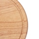 image 3 of Argon Tableware Round Wooden Chopping Board - 30cm Brown
