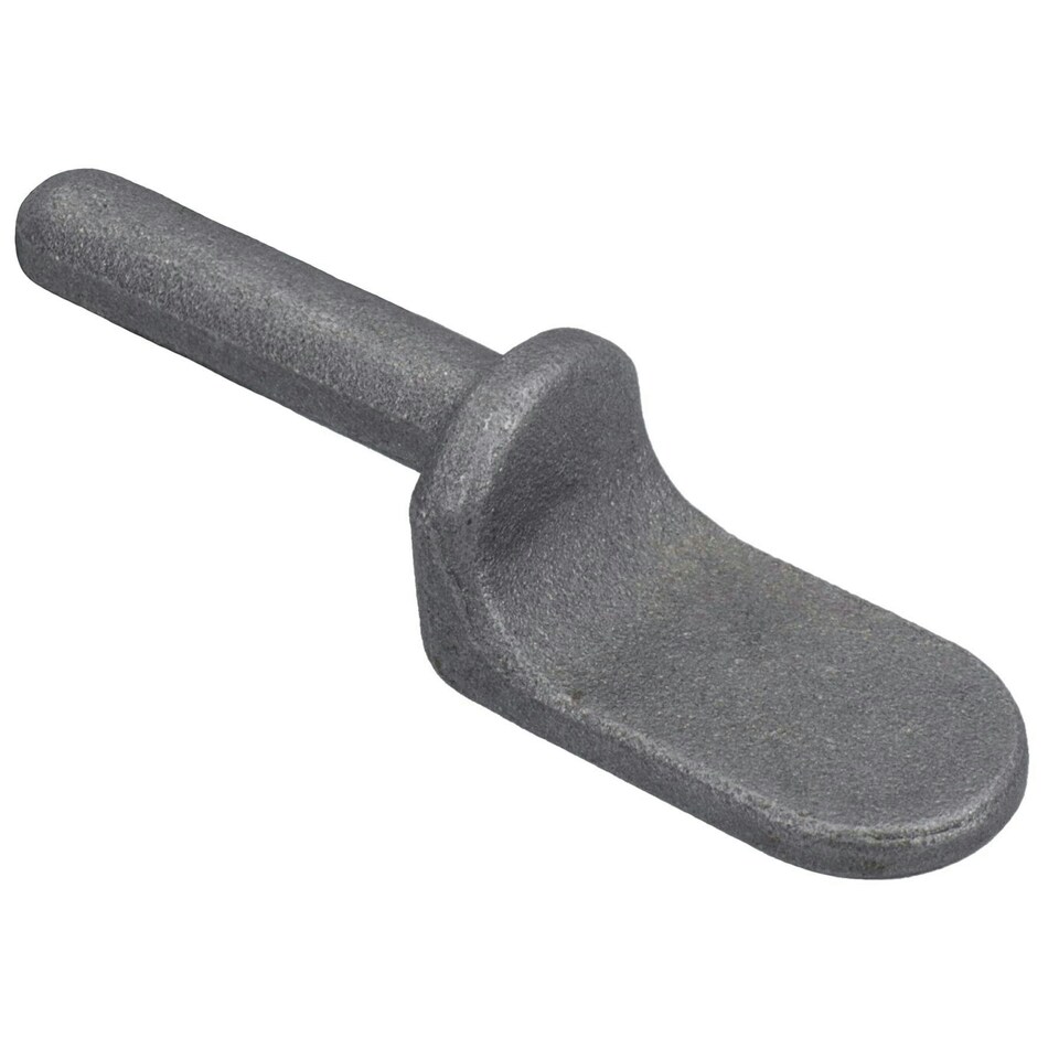 image 1 of Tailgate Straight Hinge 150 x 30mm + 12.5mm Weld on Gudgeon Pin Self Colour 2pk | Grey