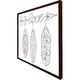 image 3 of Bohemian arrow (Picture Frame) Brown | Oak | L