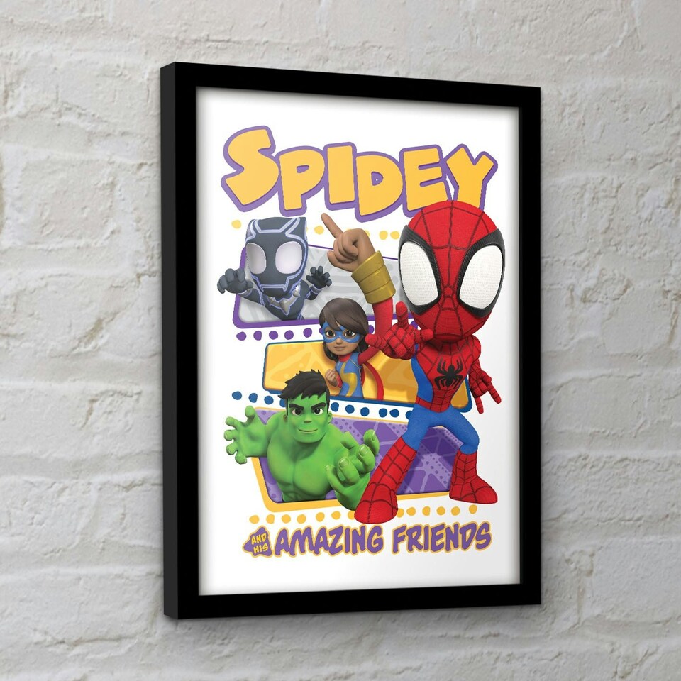 image 1 of Spider-Man Framed 30x40cm Print