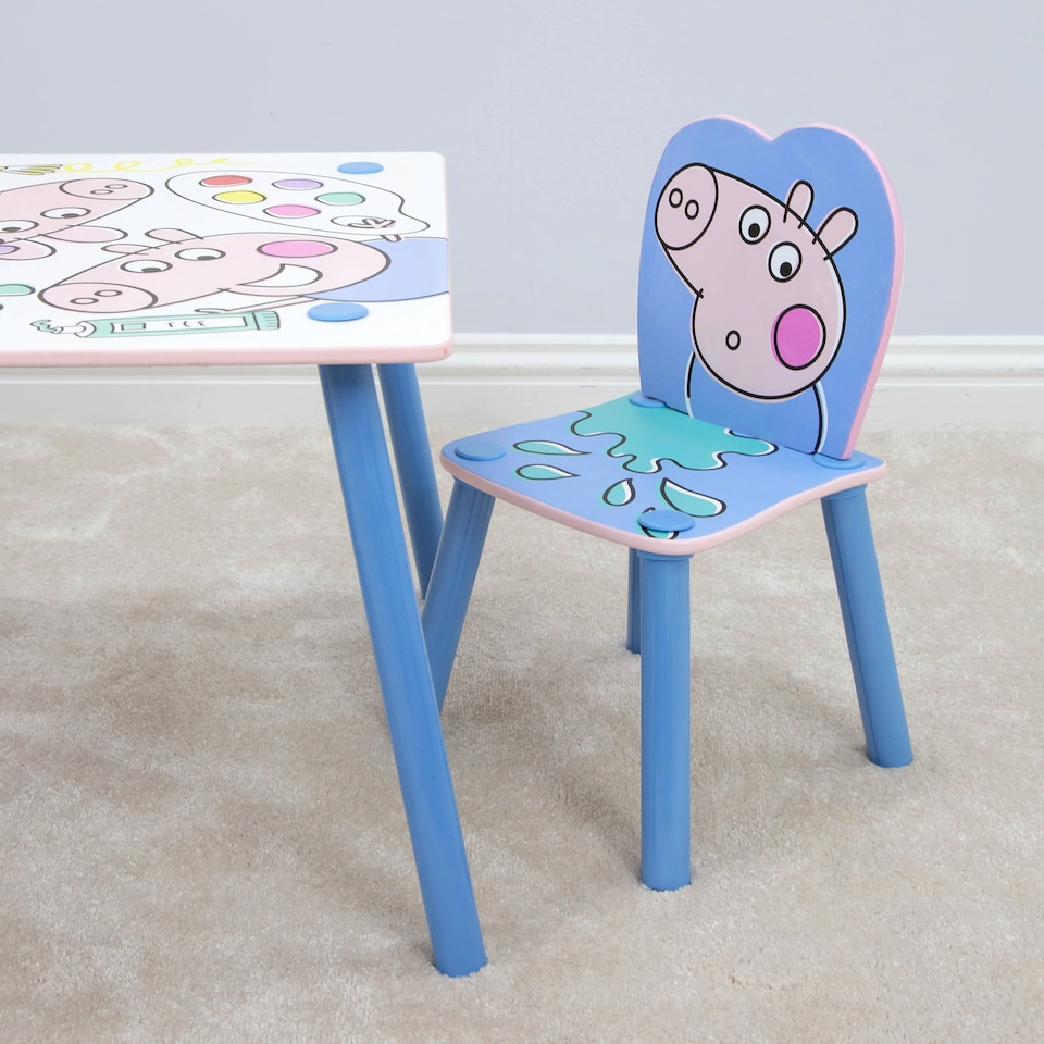 image 1 of Peppa Pig Playful Table And Chairs