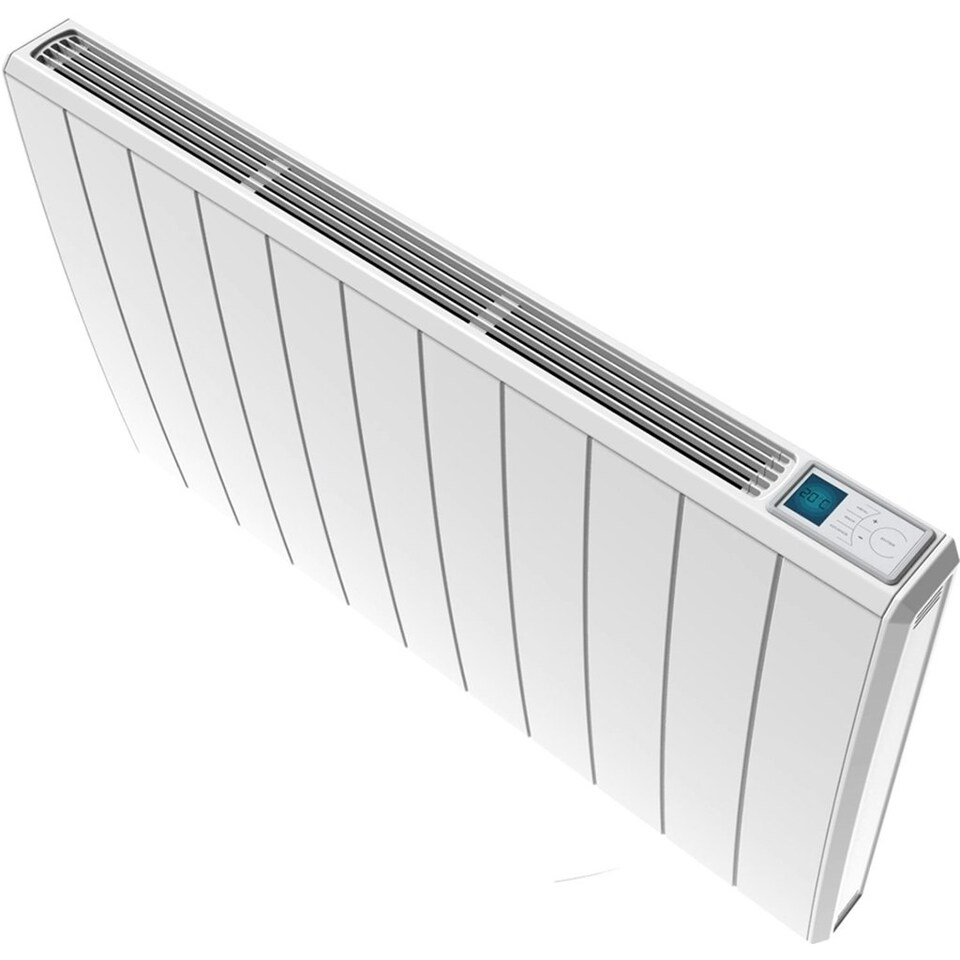 image 1 of 513mm (W) x 546mm (H) - White Wi-Fi Electric Radiator (Cordoba) - 500 Watts - Depth 105mm - Heats up to 5m²