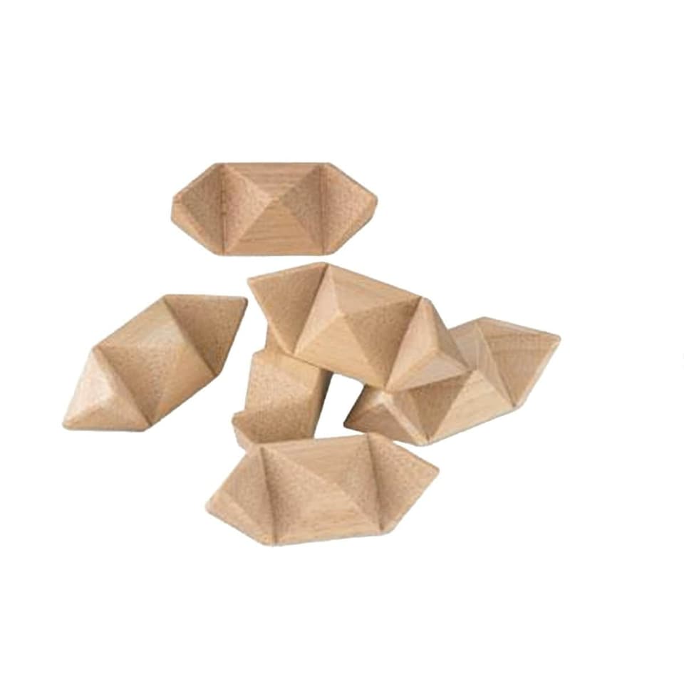 image 1 of MidOcean Starnats Wooden Star Puzzle - Wood - One Size