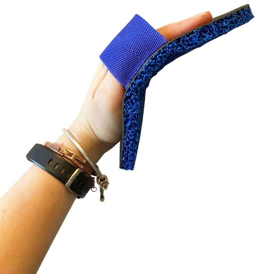 Smart Grooming Deluxe Horse Body Brush - Blue/Black - One Size