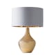 image 1 of ValueLights Bailey Gold Table Lamp | Grey