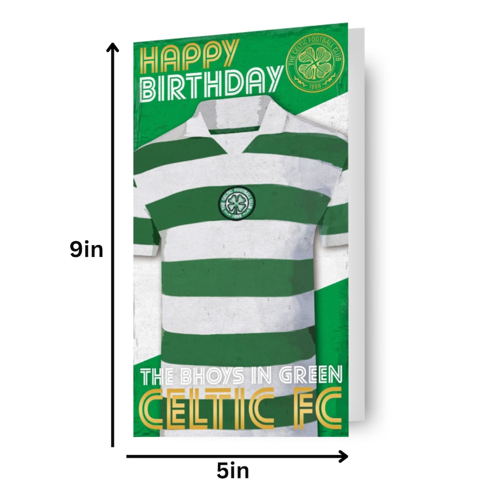 image 1 of Celtic FC 'Happy Birthday' Card