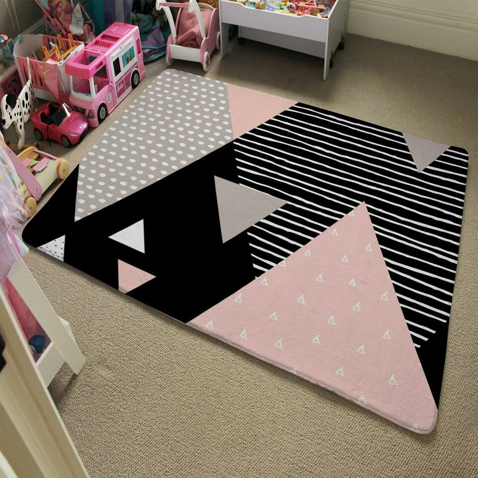 image 1 of Triangle Geometrics (Rug) Multi | XL: 160x230cm