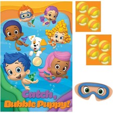 Bubble Guppies Party Game Poster Set - Multicoloured - One Size