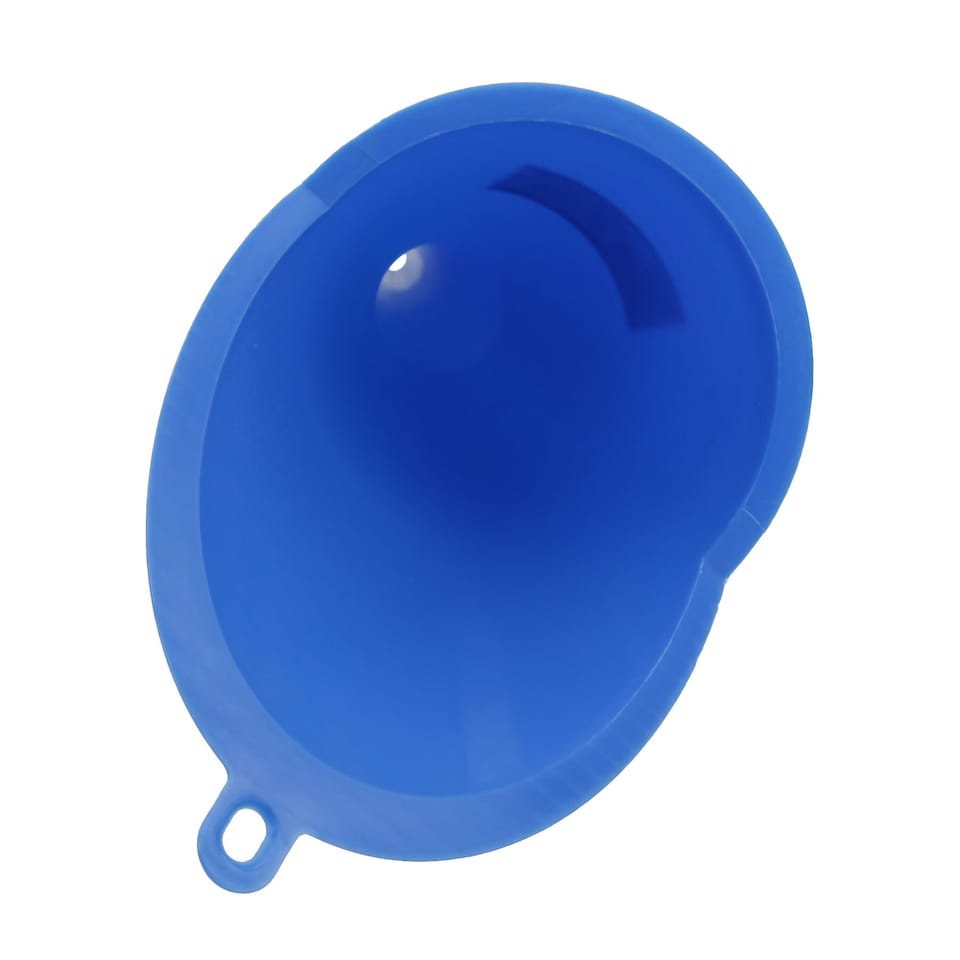 image 1 of Multipurpose Long Necked Plastic Funnel Car Refuelling Spout 370mm Long 1pc