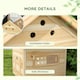 image 6 of PawHut Wooden Duck House, Poultry Coop with Double Doors, Openable Roof