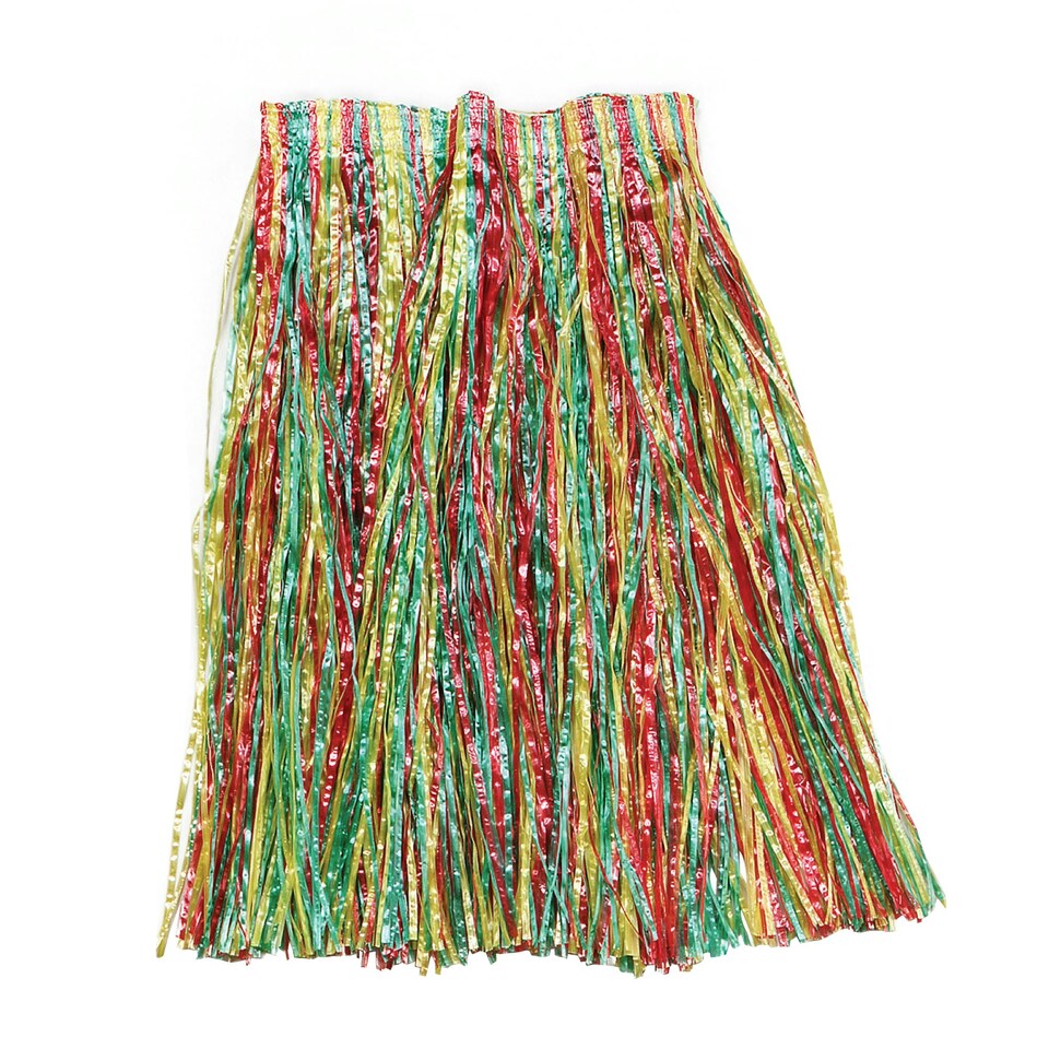 image 1 of Bristol Novelty Unisex Adults Budget Grass Skirt - Multicoloured - One Size One Size