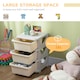 image 3 of HOMCOM Kids Storage Units with Drawers Chest Dresser Tower 