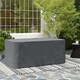 image 6 of Outsunny Patio 2/3 Seater Rattan Sofa Waterproof Furniture Cover Rain Protection Grey