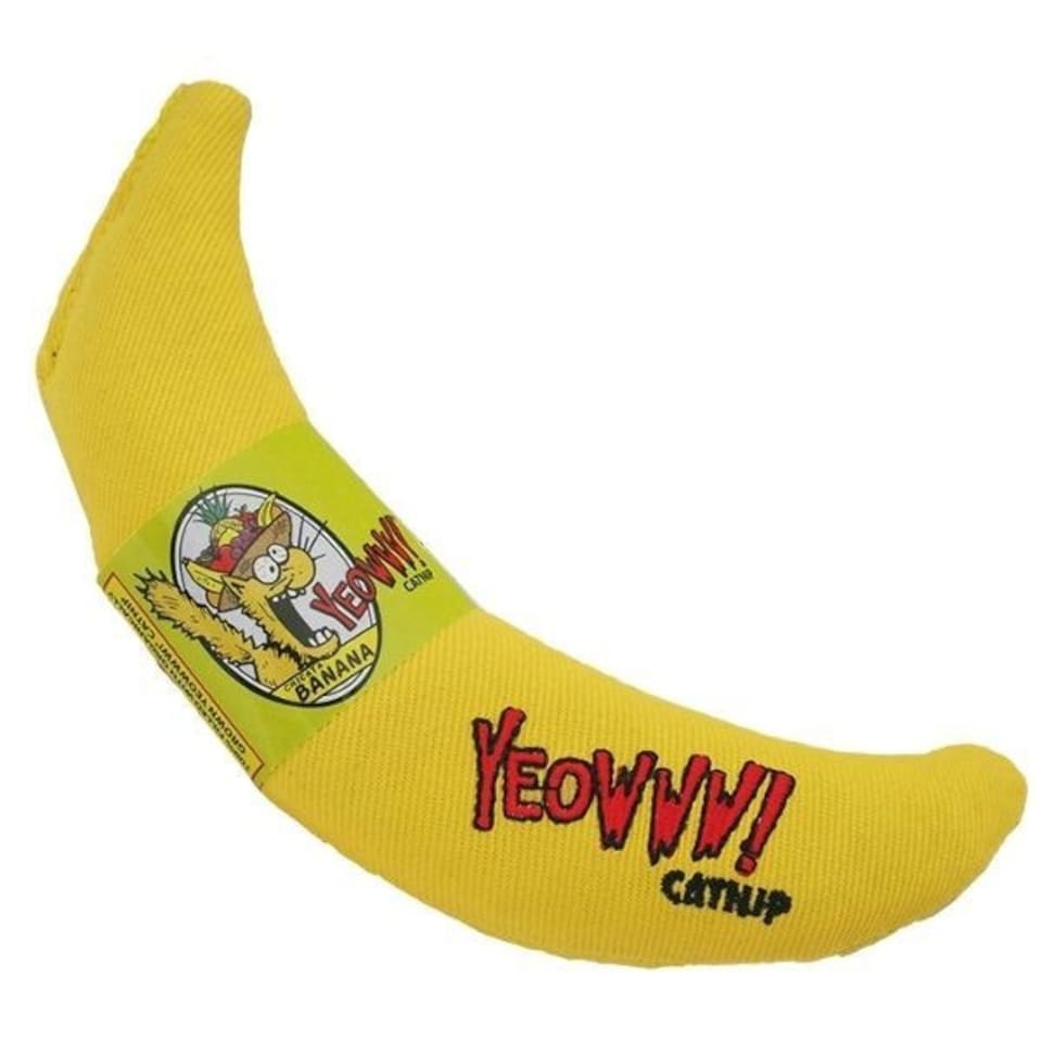 Yeowww! Banana with Catnip