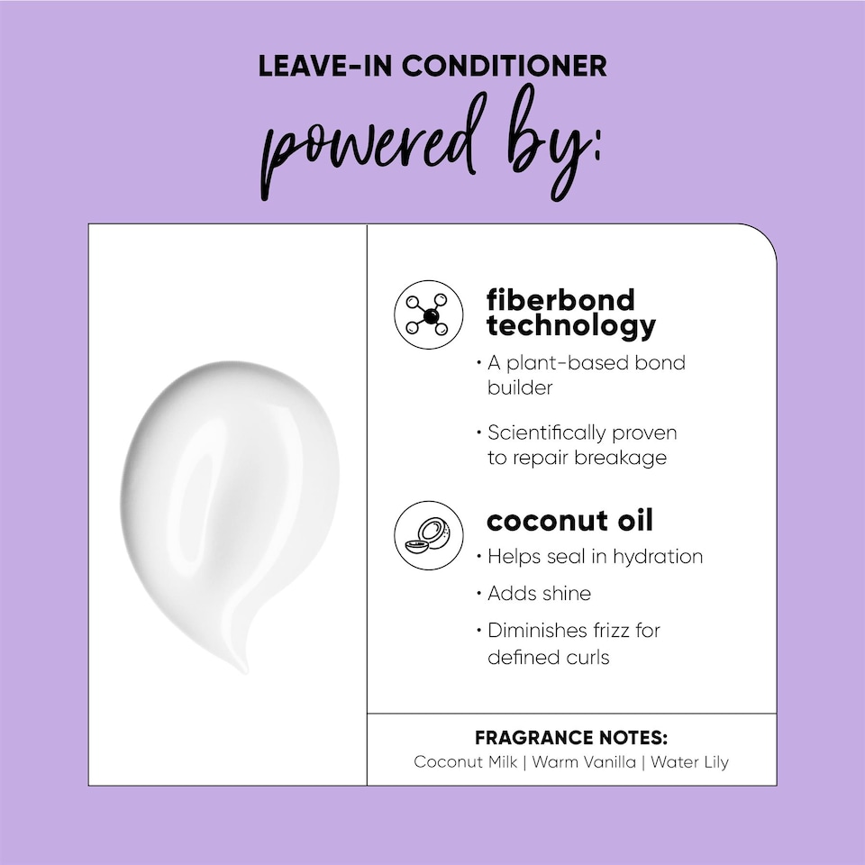 image 1 of Hask Texture Solutions Twist Tamer Leave-In Conditioner -Curl Control