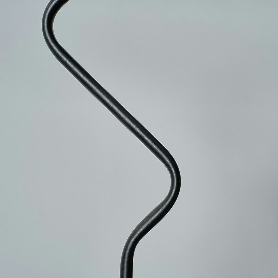 image 1 of ValueLights Industrial Matt Black Ceiling Light Fitting | Black