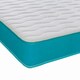 image 1 of Coil Sprung Hybrid Mattress - Medium Soft Comfort, Cooltouch Breathable Cover Blue | King