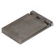 image 4 of 4 Pack Steel Butt Hinges Weld-On Extra Heavy Duty Industrial 50x161mm Silver