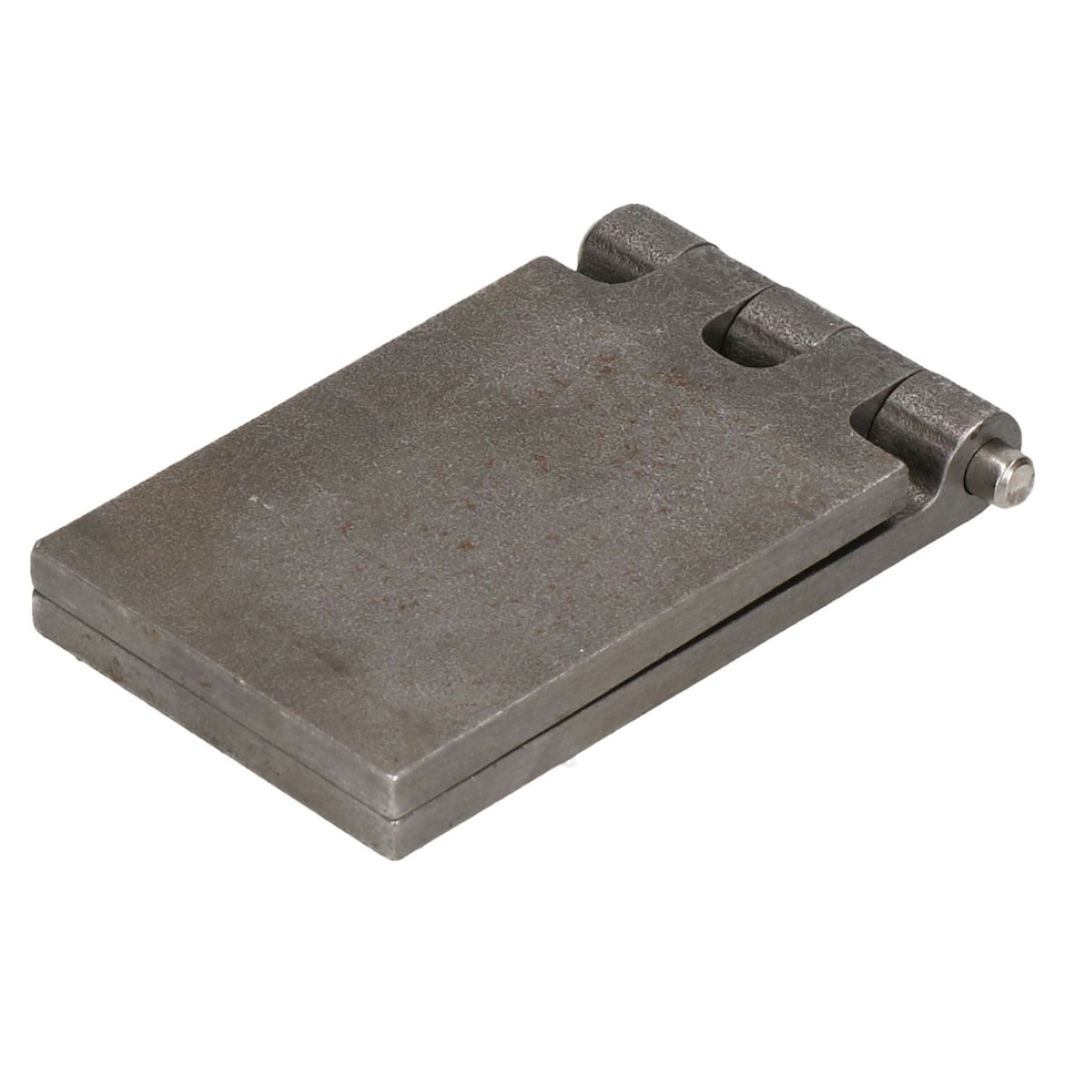 image 1 of 4 Pack Steel Butt Hinges Weld-On Extra Heavy Duty Industrial 50x161mm Silver