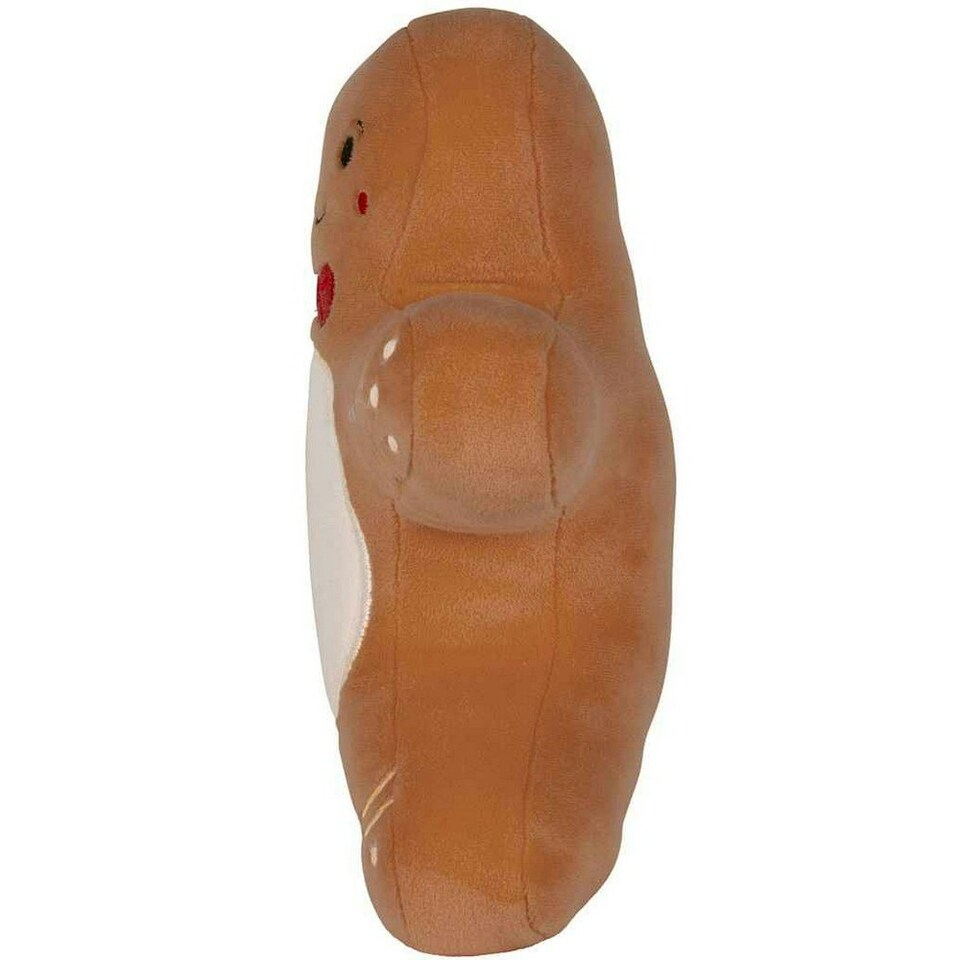 image 1 of Mumbles SquidgeMe Gingerbread Man Plush Toy - Light Brown - One Size