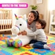 image 3 of The Magic Toy Shop Giant Unicorn Teddy Plushie 110cm Large Soft Stuffed Animal Toy