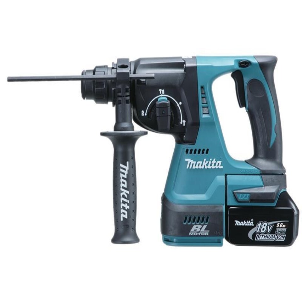 DHR242RTJ SDS Plus BL Hammer Drill 18V 2 x 5.0Ah Li-ion - MAKDHR242RTJ