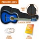 image 7 of 3rd Avenue Full Size Classical Guitar Pack Red