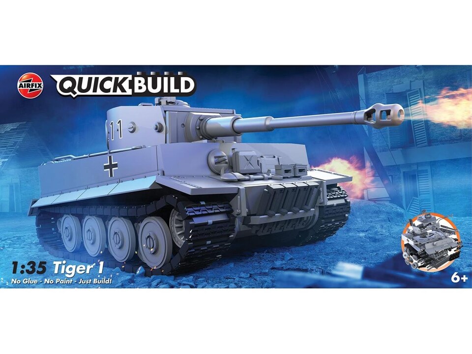 image 1 of Airfix Quickbuild Tiger I