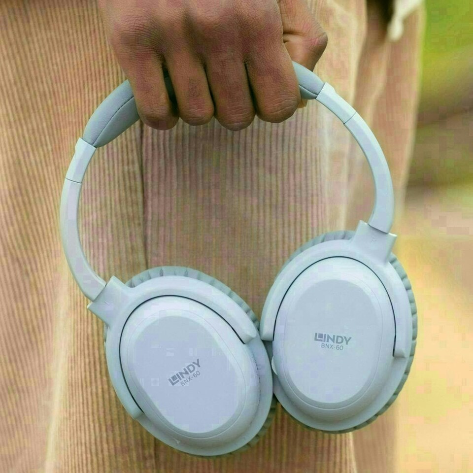 image 1 of BNX-60 Wireless Active Noise Cancelling Headphones with aptX, Cool Grey Grey