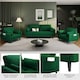 image 5 of Yaheetech Tufted Oversized Armchair Green