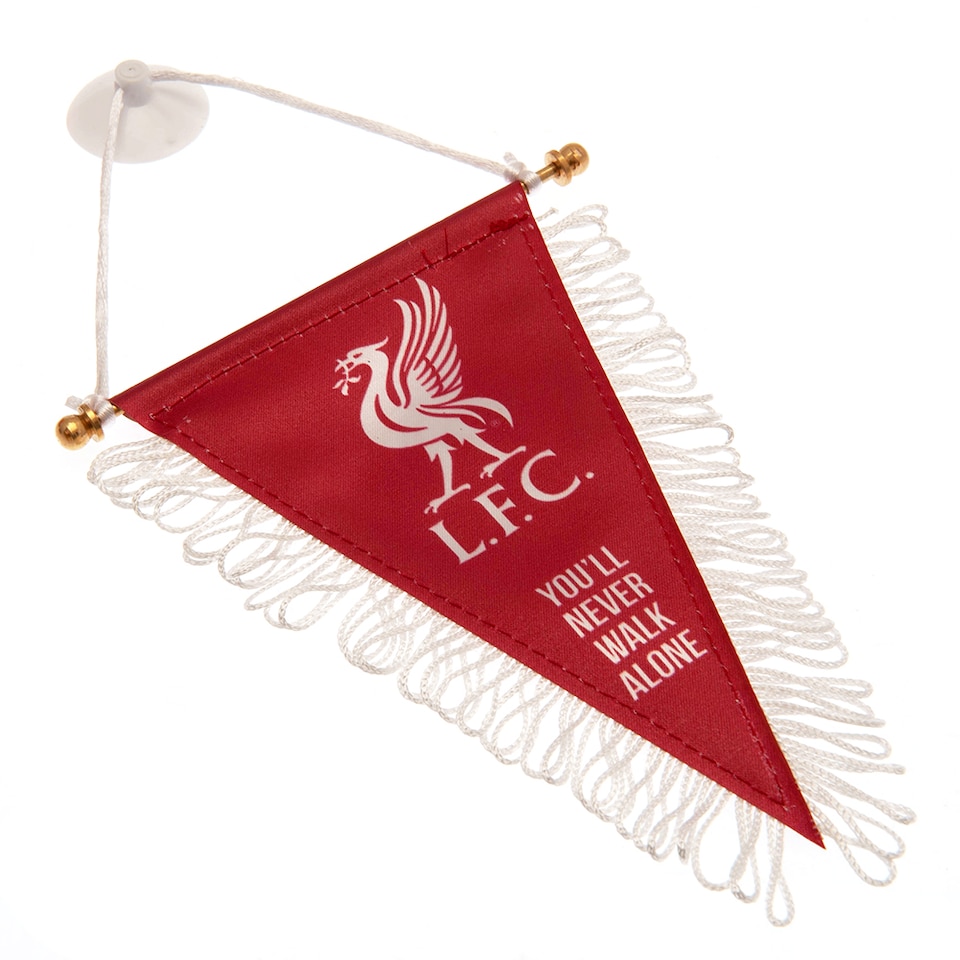 image 1 of Liverpool FC You´ll Never Walk Alone Triangle Pennant | Red | Red/White | One Size | 1