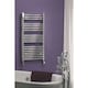 image 1 of 1600mm (H) x 600mm (W) - Vertical STRAIGHT- 25mm - Chrome - Bathroom Towel Rail - (Clifton Rail) -(1.6m x 0.6m)
