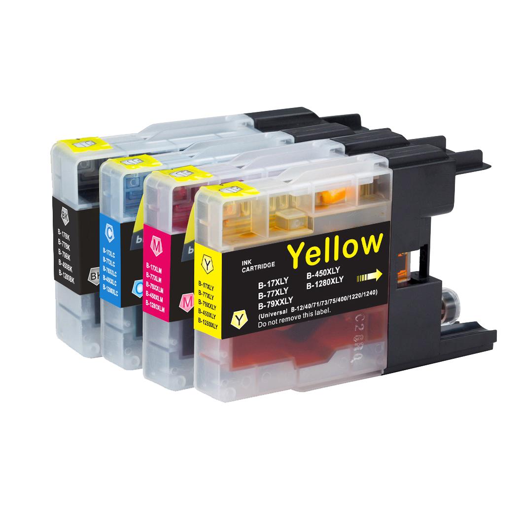 1 Set of XL Compatible Brother LC1280 Printer Ink Cartridges