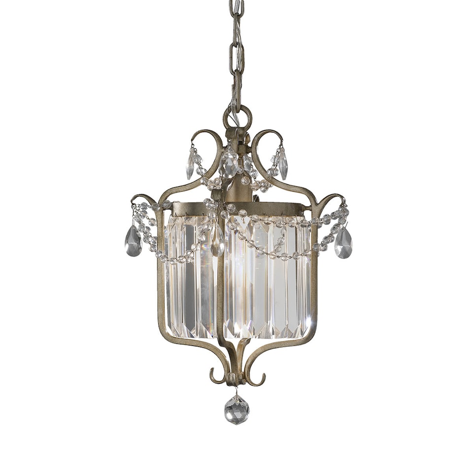 image 1 of Gianna 1 Light Ceiling Pendant Silver, E27