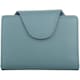image 4 of Slim Line Genuine Soft Leather RFID Protected Credit Card Holder Purse Purple | Violet