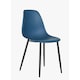 image 5 of Aspen Grey Oak Effect 80cm Square Dining Table with 2 Moulded Curve Design Chairs - Compact Kitchen and Dining Set | Grey | Grey Oak Effect | One Size | 1
