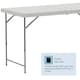 image 5 of Home Vida 4ft Portable Folding Table