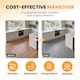 image 6 of Vinyl Floor Tiles Self Adhesive – 30 Pack Covers 30 sqf (2.79sqm) – 12x12in (30.5x30.5cm) Waterproof Peel & Stick Vinyl Flooring for Kitchen, Bathroom & Home | Grey