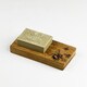 image 1 of The Just Slate Company Bee Oak Soap Dish & Soap Set
