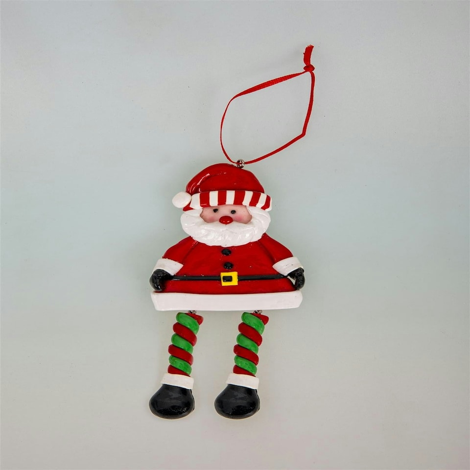 image 1 of 3pcs Ceramic Christmas Hanging Decoration