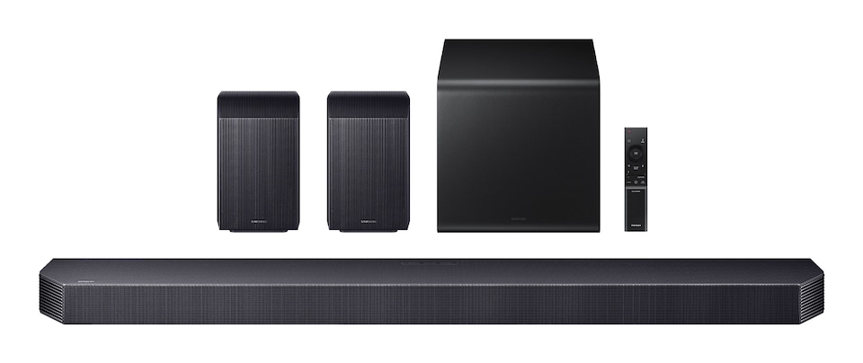 image 1 of Samsung Q930F 9.1.4ch Q-Series Soundbar with Subwoofer & Rear Speakers, Dolby Atmos, Amazon Alexa, Apple AirPlay (2025)