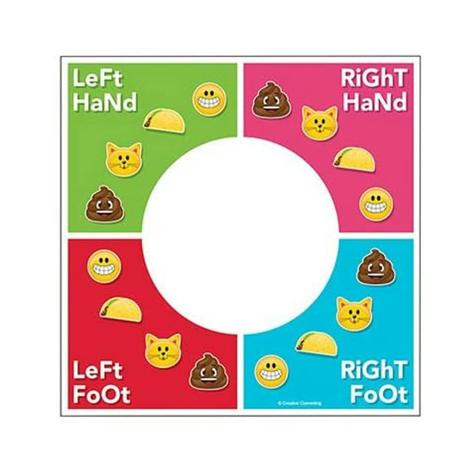 image 1 of Creative Party Twist Floor Mat Party Game - Multicoloured - One Size