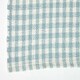 image 3 of Homescapes Cotton Gingham Check Rug Hand Woven Blue White - 70 x 120 cm | Blue | Blue