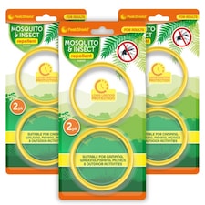 Citronella Bands | Yellow | 3 - Yellow | 6 Bands | 3