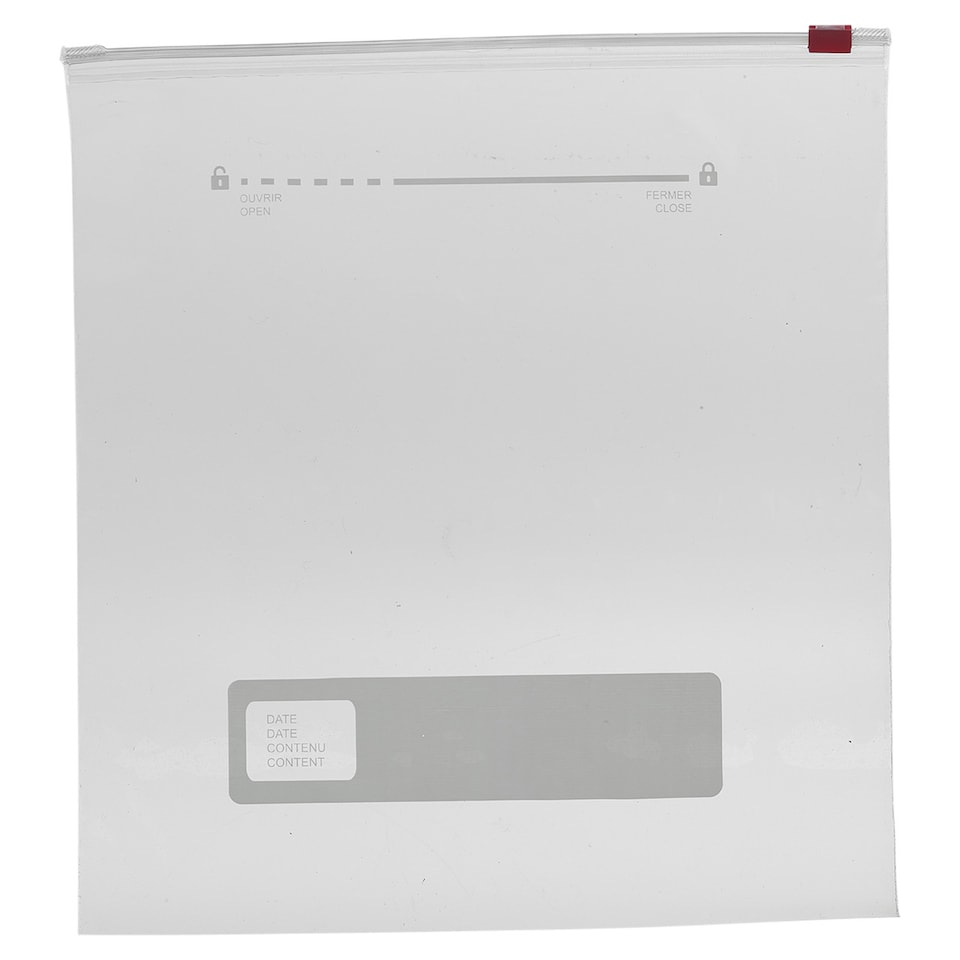 image 1 of 3Liter Zip Slider | Clear | 60