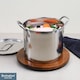 image 6 of Buckingham Deep Stock Pot  Ham Pot 24.5 cm 8 Litre Stainless Steel