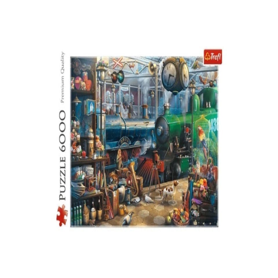 image 1 of Trefl Train Station Puzzle - 6000 Pieces