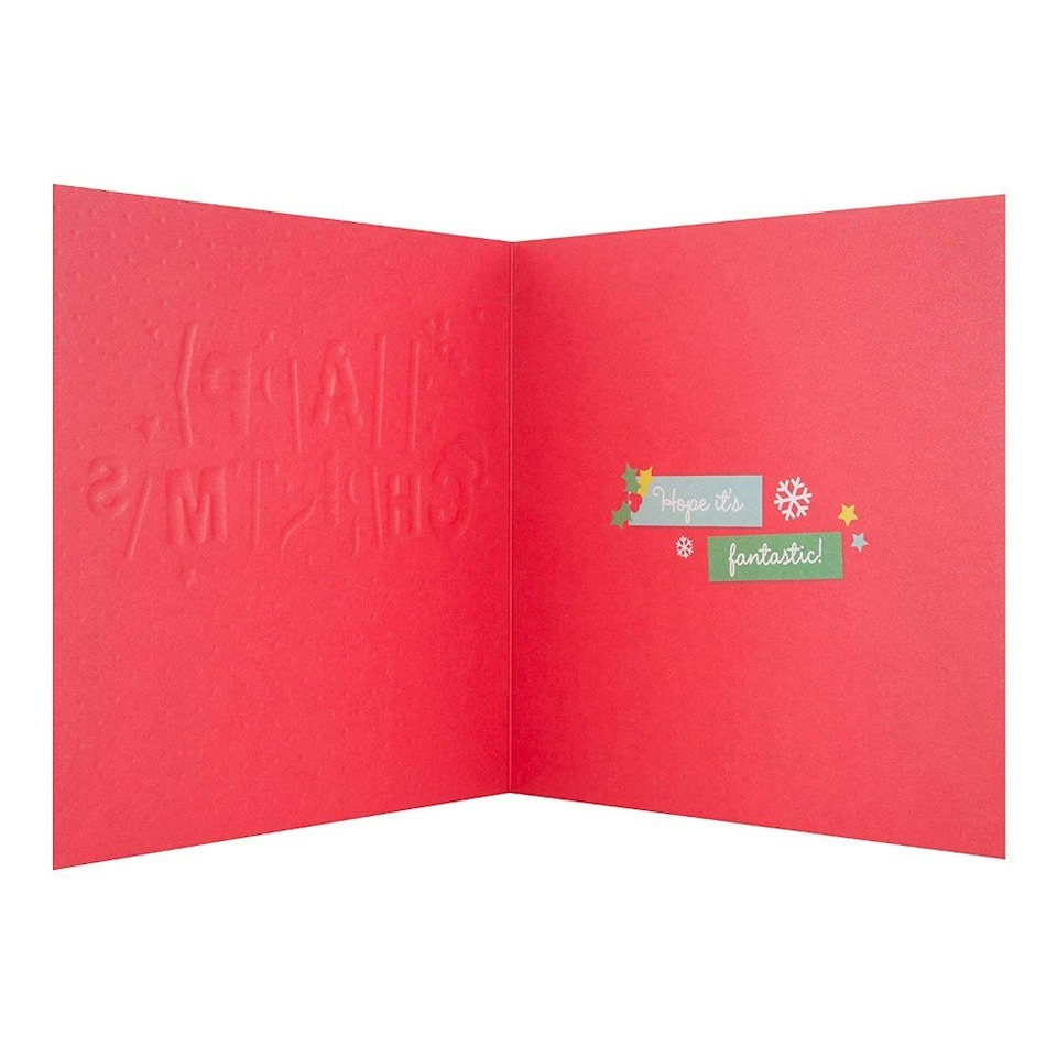 image 1 of Happy Christmas Hallmark Xmas Greeting Card