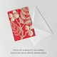 image 4 of Floral Greeting Art Cards Classic Garden Flower Artwork Set